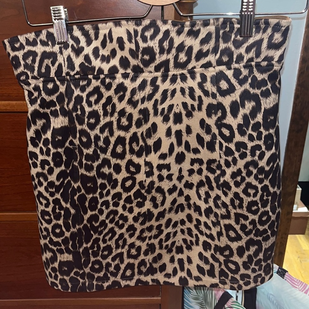 Cheetah skirt